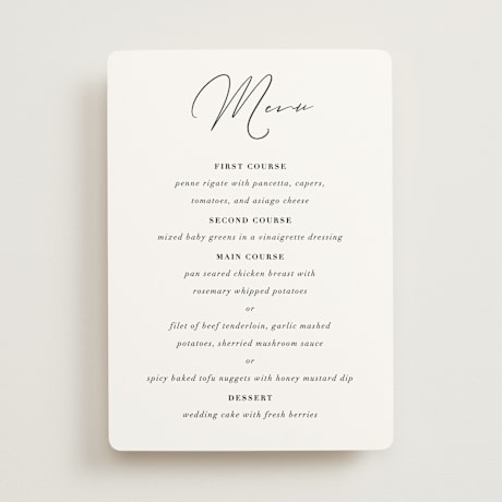 Menus