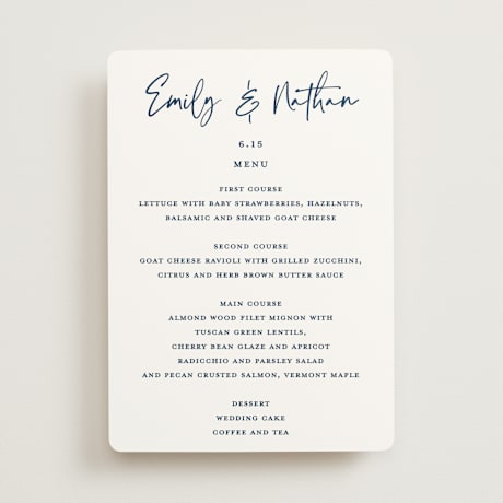 Menus