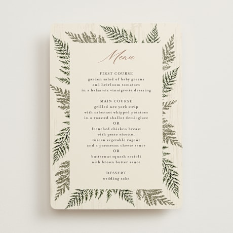 Menus