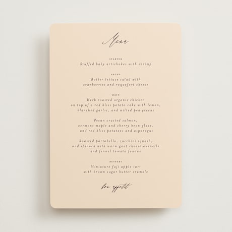 Menus