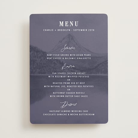 Menus