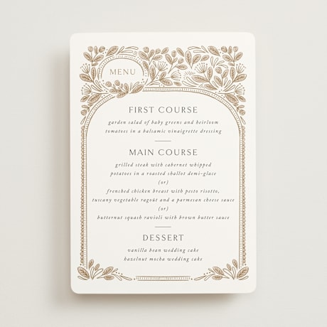 Menus