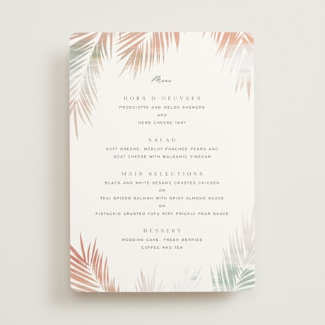 Menus
