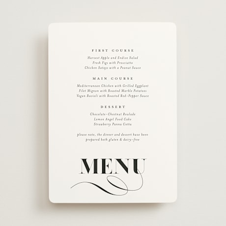 Menus