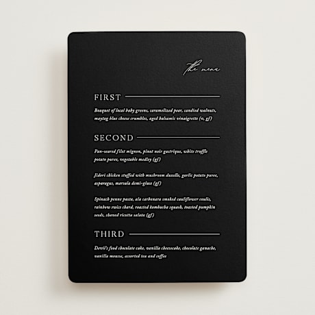 Menus