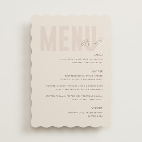 Menus