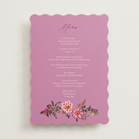 Menus