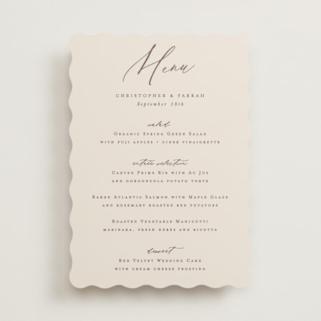 Menus