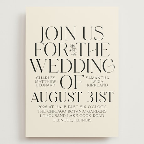 Wedding Invitations