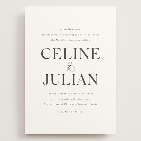 Grand Wedding Invitations