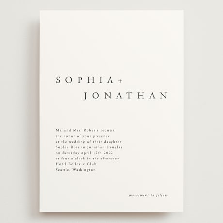 Grand Wedding Invitations