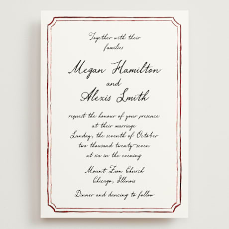 Grand Wedding Invitations