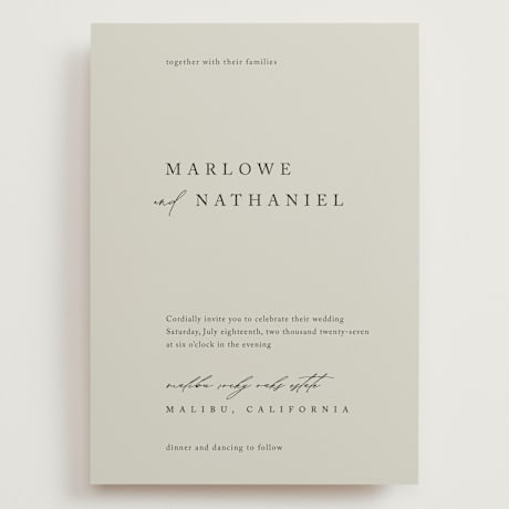 Grand Wedding Invitations