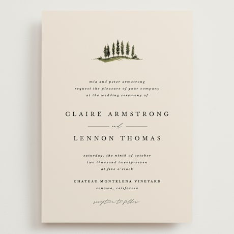 Grand Wedding Invitations