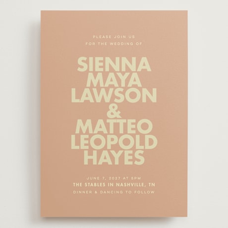 Grand Wedding Invitations