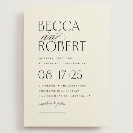 Grand Wedding Invitations