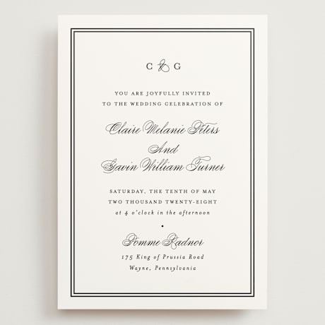 Grand Wedding Invitations