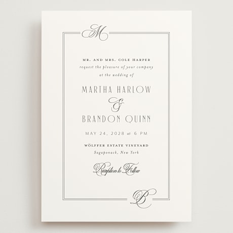 Grand Wedding Invitations