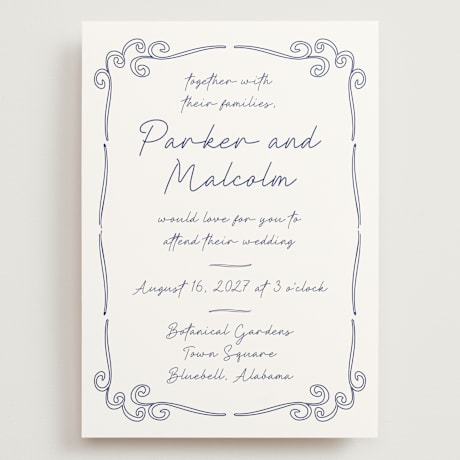 Grand Wedding Invitations