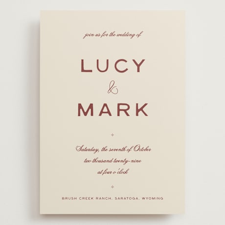 Wedding Invitations