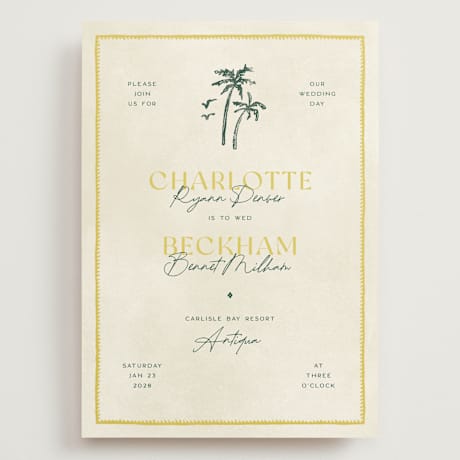 Grand Wedding Invitations