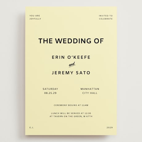 Grand Wedding Invitations