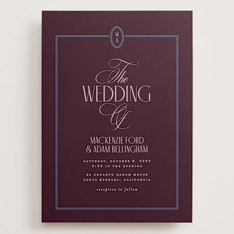 Grand Wedding Invitations