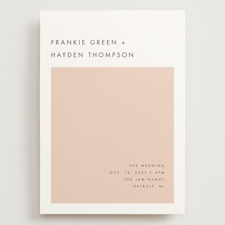 Grand Wedding Invitations