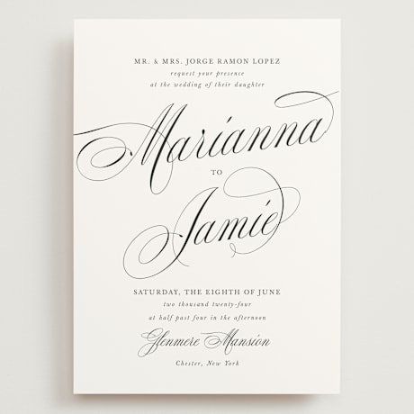 Grand Wedding Invitations
