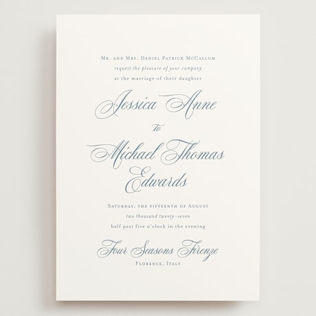 Grand Wedding Invitations