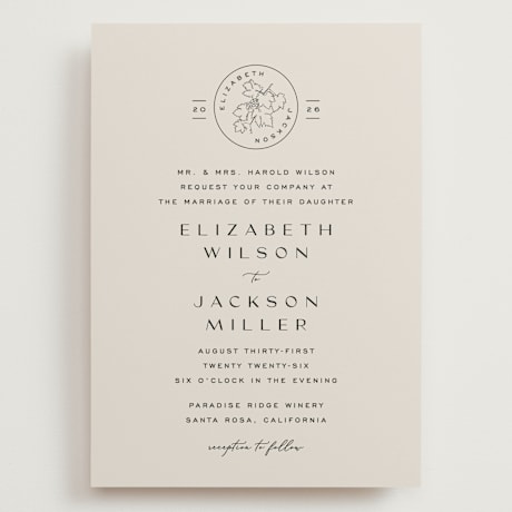Grand Wedding Invitations