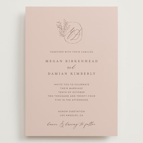 Grand Wedding Invitations