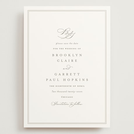 Grand Save the Date Cards