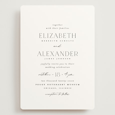 Grand Wedding Invitations