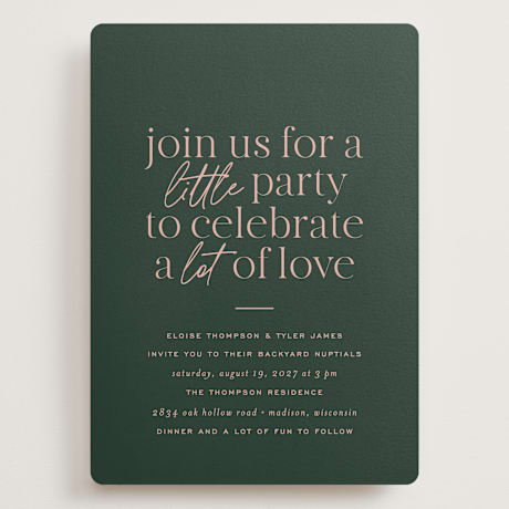 Grand Wedding Invitations