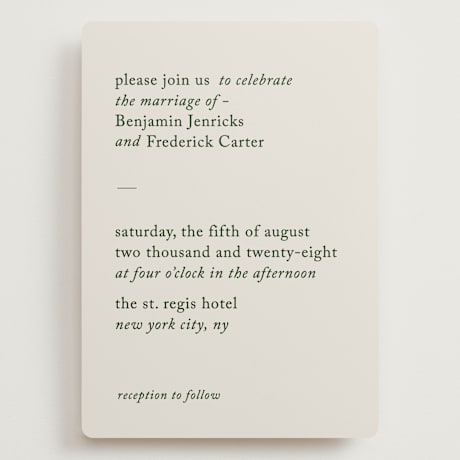 Wedding Invitations