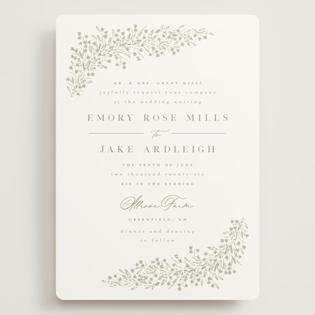 Grand Wedding Invitations