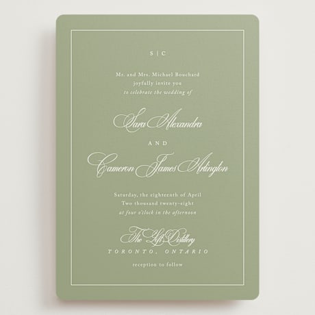 Grand Wedding Invitations