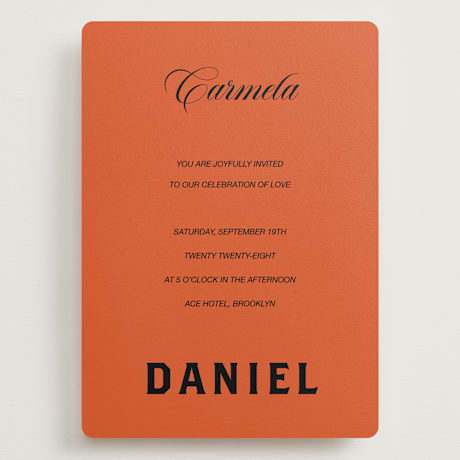 Grand Wedding Invitations