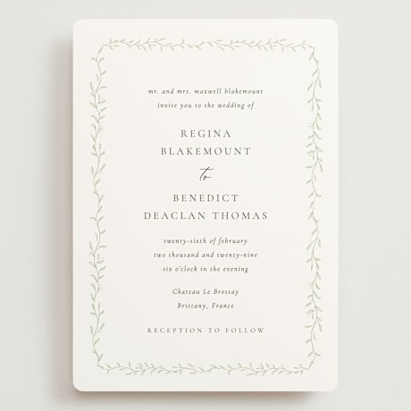 Grand Wedding Invitations