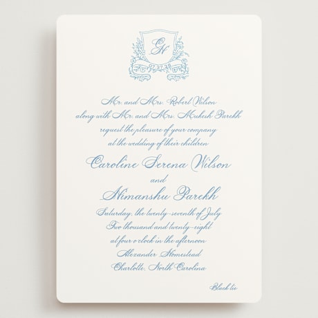 Grand Wedding Invitations