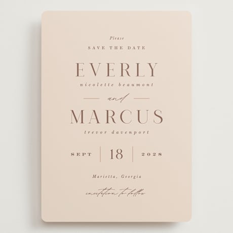 Grand Save the Date Cards