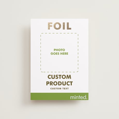 Foil-Pressed Save the Date Petite Cards