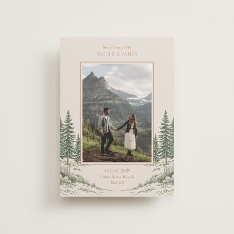 Save the Date Petite Cards