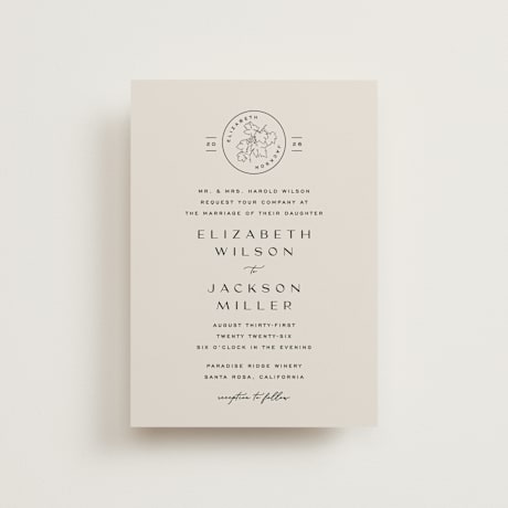Petite Wedding Invitations
