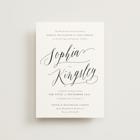 Petite Wedding Invitations