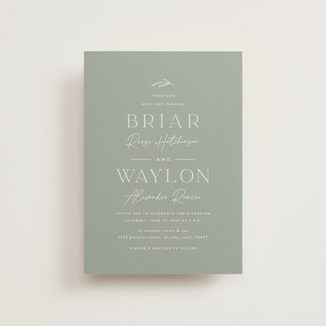 Petite Wedding Invitations