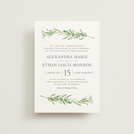 Petite Wedding Invitations