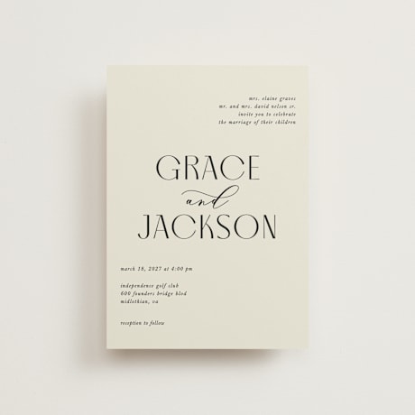 Petite Wedding Invitations