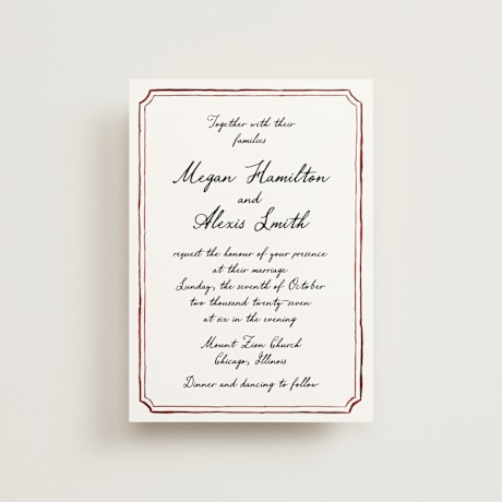 Petite Wedding Invitations